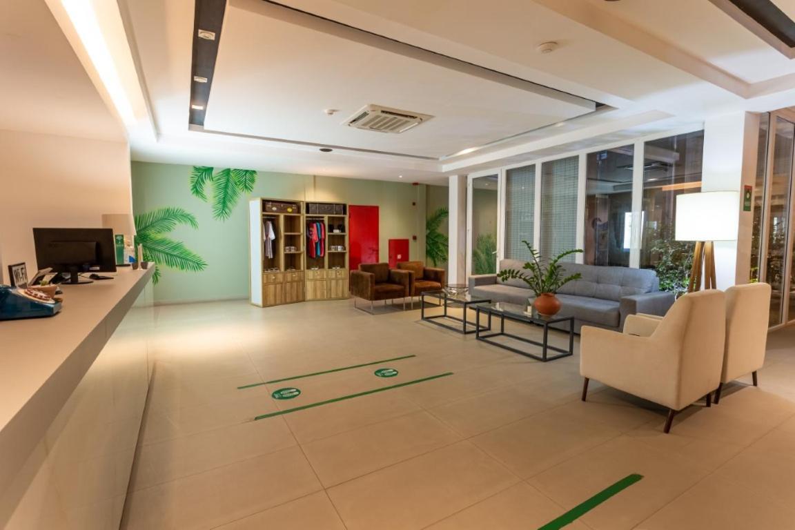 Ecco Hotel Fortaleza Bagian luar foto