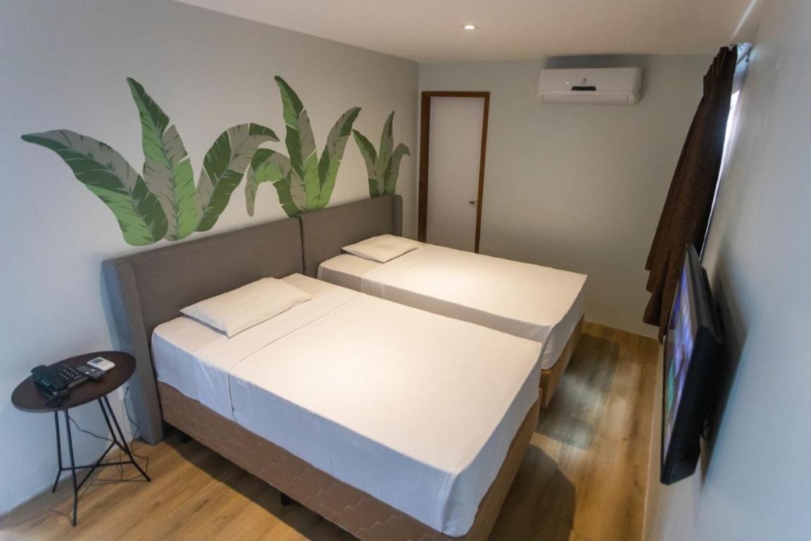 Ecco Hotel Fortaleza Bagian luar foto