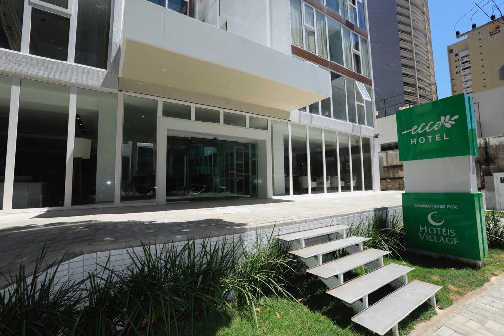 Ecco Hotel Fortaleza Bagian luar foto