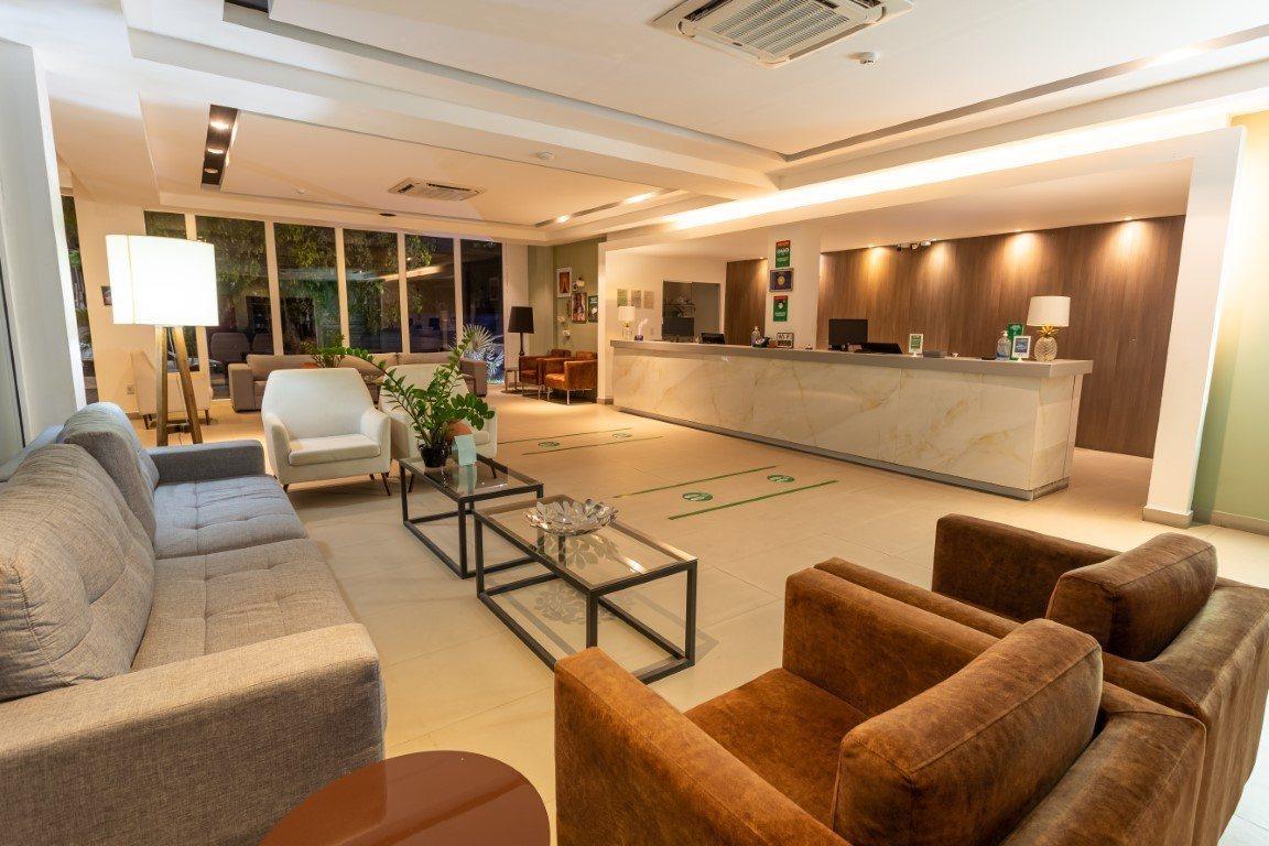 Ecco Hotel Fortaleza Bagian luar foto