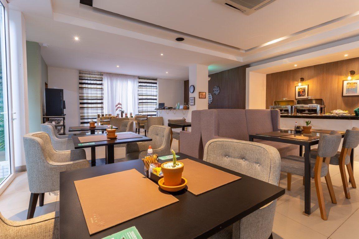 Ecco Hotel Fortaleza Bagian luar foto