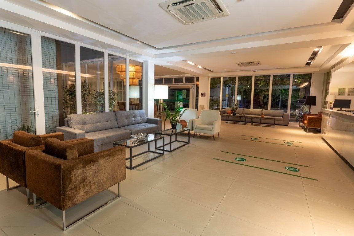 Ecco Hotel Fortaleza Bagian luar foto
