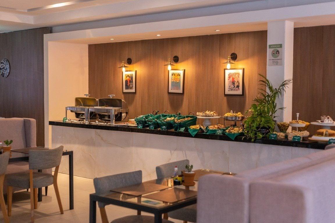 Ecco Hotel Fortaleza Bagian luar foto