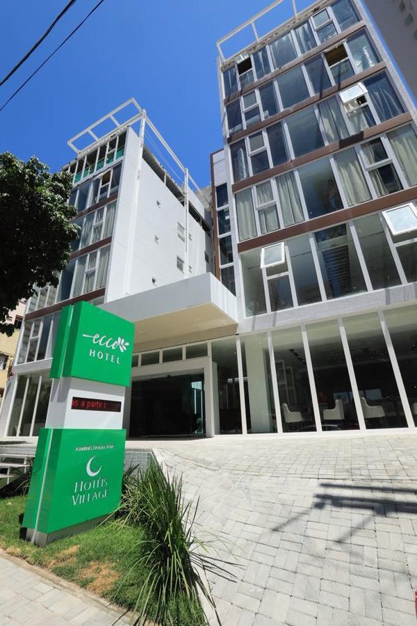 Ecco Hotel Fortaleza Bagian luar foto